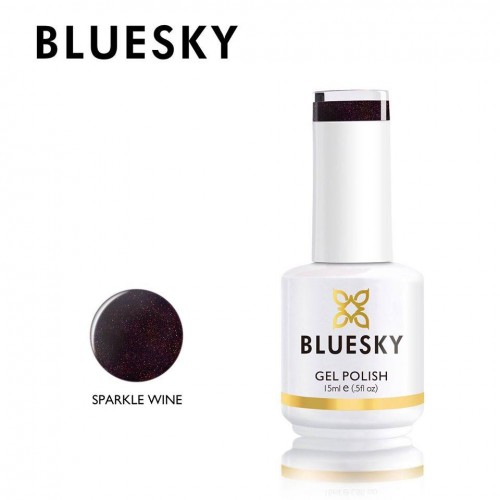Bluesky Ημιμόνιμο Βερνίκι Νυχιών Secret Cellar Sparkle Wine ,15ml