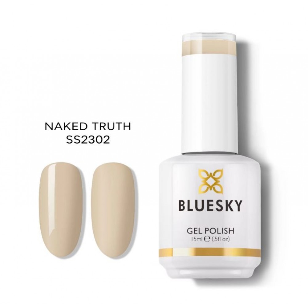 Bluesky Ημιμόνιμο Βερνίκι Νυχιών Naked Truth SS2302 , 15 ml