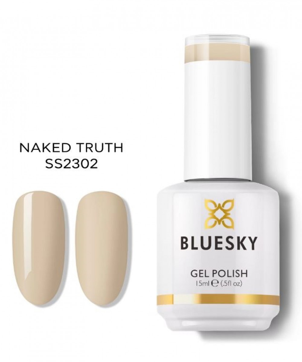 Bluesky Ημιμόνιμο Βερνίκι Νυχιών Naked Truth SS2302 , 15 ml *