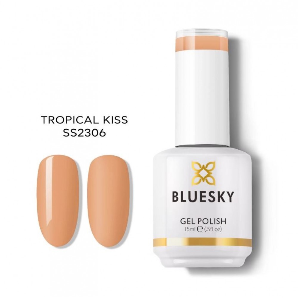 Bluesky Ημιμόνιμο Βερνίκι Νυχιών Tropical Kiss SS2306 , 15 ml