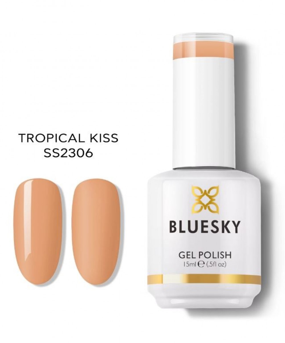 Bluesky Ημιμόνιμο Βερνίκι Νυχιών Tropical Kiss SS2306 , 15 ml *