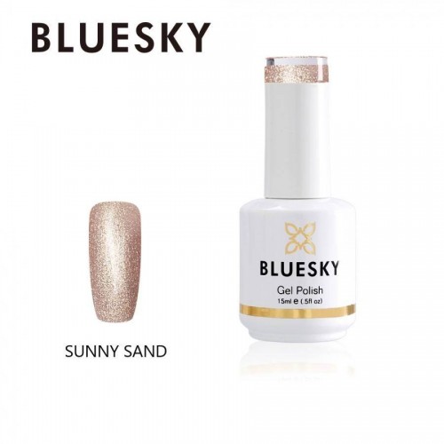 Bluesky Ημιμόνιμο Βερνίκι Νυχιών Summer Party Sunny Sand ,15ml