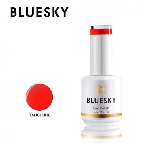 Bluesky Ημιμόνιμο Βερνίκι Νυχιών Neon Park Tangerine ,15ml