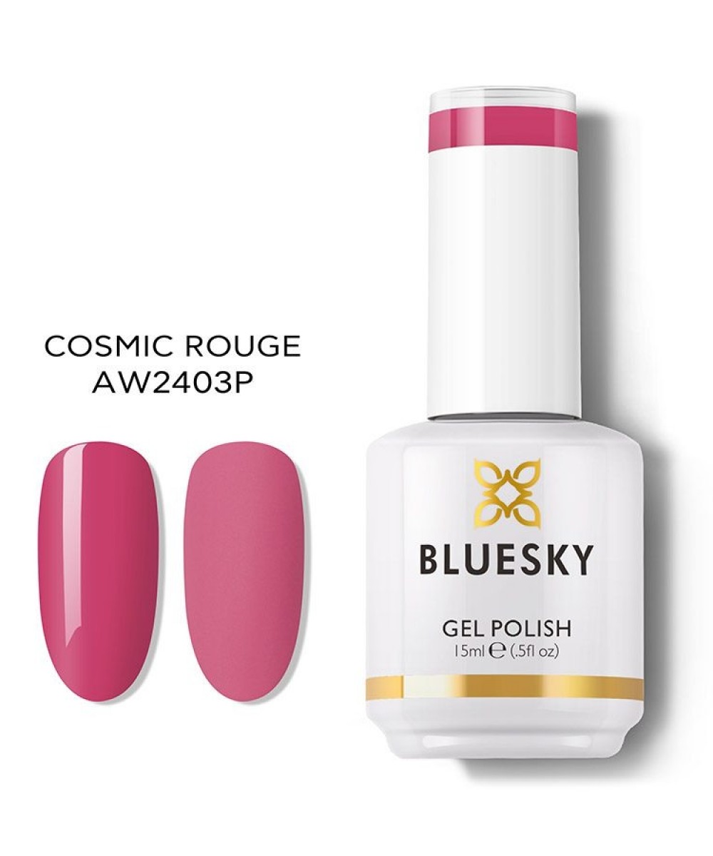 Bluesky  Ημιμόνιμο Βερνίκι νυχιών AW 2403 Cosmic Rouge  15ml