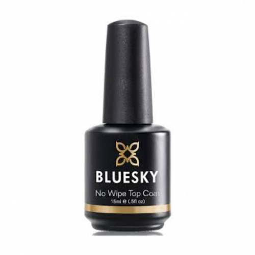 Bluesky Ημιμόνιμο Βερνίκι Νυχιών Top Coat No Wipe ,15ml
