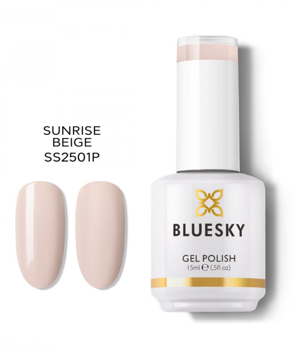 Bluesky Ημιμόνιμο Βερνίκι Νυχιών Gel Polish Sunrise Beige SS2501P, 15ml