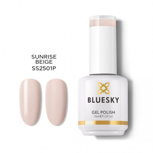 Bluesky Ημιμόνιμο Βερνίκι Νυχιών Gel Polish Sunrise Beige SS2501P, 15ml