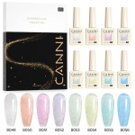 Canni Ημιμόνιμο Βερνίκι Νυχιών Fairy Glitter 8055, 9ml Hema Free Canni Ημιμόνιμο Βερνίκι Νυχιών Fairy Glitter 8055, 9ml Hema Free