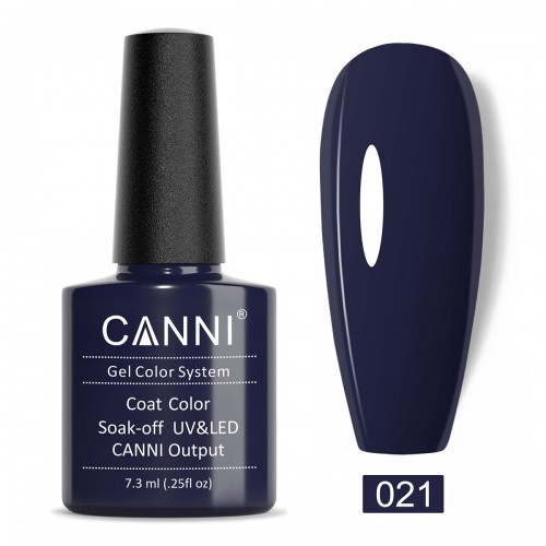 Canni Ημιμόνιμο Βερνίκι Νυχιών 021 ,7.3ml