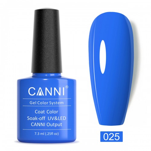 Canni Ημιμόνιμο Βερνίκι Νυχιών 025 ,7.3ml