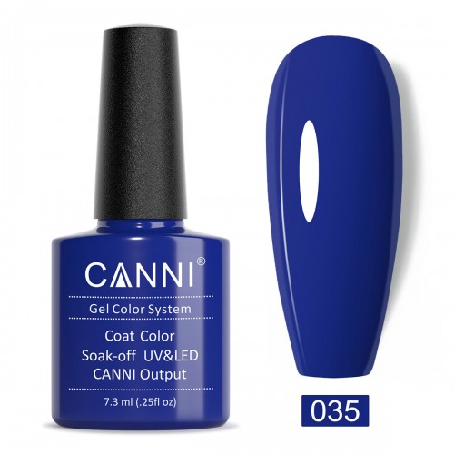 Canni Ημιμόνιμο Βερνίκι Νυχιών 035 ,7.3ml