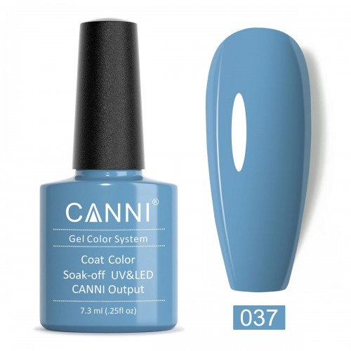 Canni Ημιμόνιμο Βερνίκι Νυχιών 037 ,7.3ml *
