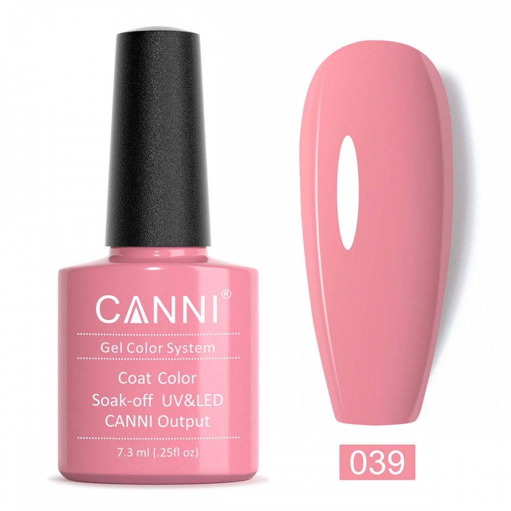 Canni Ημιμόνιμο Βερνίκι Νυχιών 039 ,7.3ml Canni Ημιμόνιμο Βερνίκι Νυχιών 039 ,7.3ml