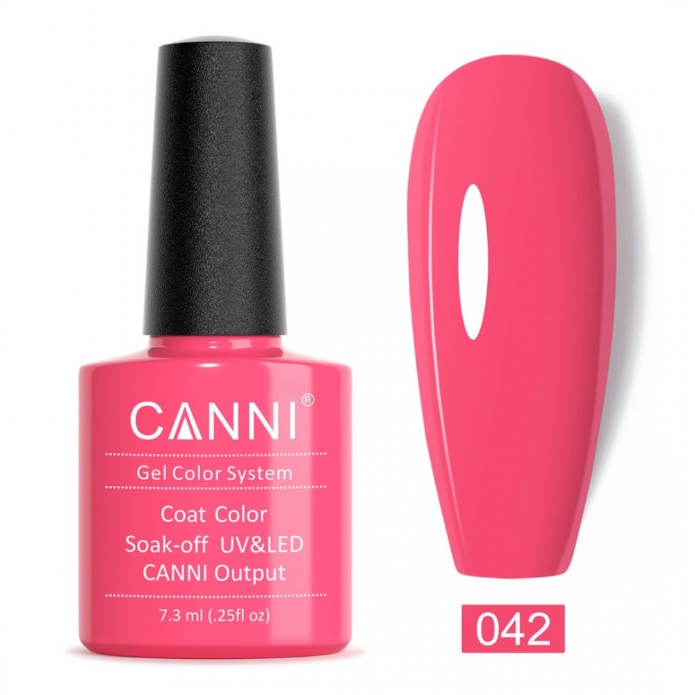 Canni Ημιμόνιμο Βερνίκι Νυχιών 042 ,7.3ml Canni Ημιμόνιμο Βερνίκι Νυχιών 042 ,7.3ml