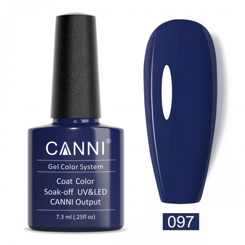Canni Ημιμόνιμο Βερνίκι Νυχιών 097 ,7.3ml