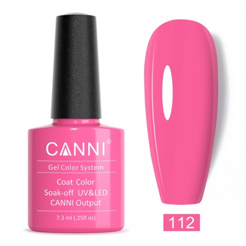 Canni Ημιμόνιμο Βερνίκι Νυχιών 112 ,7.3ml *