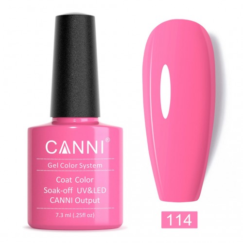 Canni Ημιμόνιμο Βερνίκι Νυχιών 114 ,7.3ml *