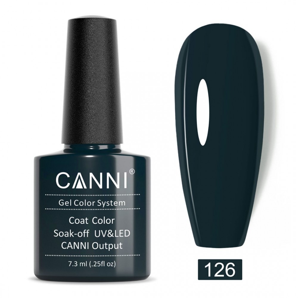 Canni Ημιμόνιμο Βερνίκι Νυχιών 126 ,7.3ml