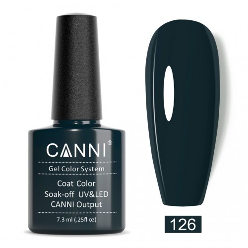Canni Ημιμόνιμο Βερνίκι Νυχιών 126 ,7.3ml