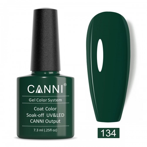 Canni Ημιμόνιμο Βερνίκι Νυχιών 134 ,7.3ml
