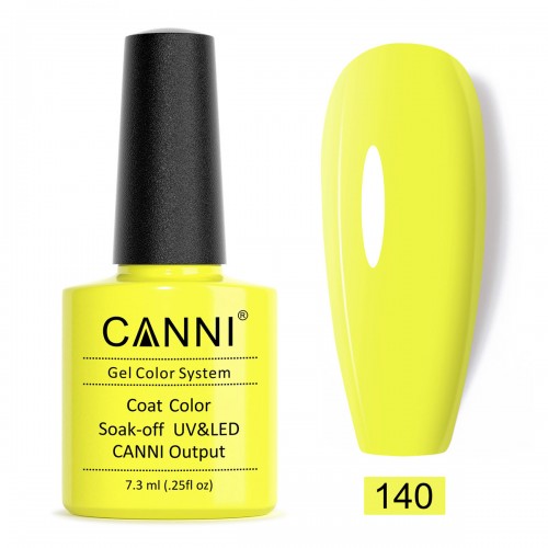 Canni Ημιμόνιμο Βερνίκι Νυχιών 140 ,7.3ml *