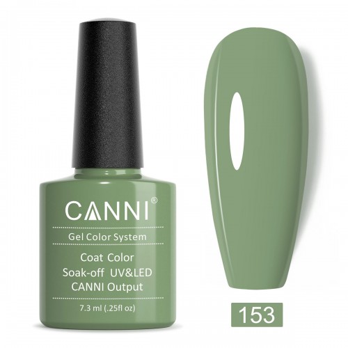 Canni Ημιμόνιμο Βερνίκι Νυχιών 153 ,7.3ml
