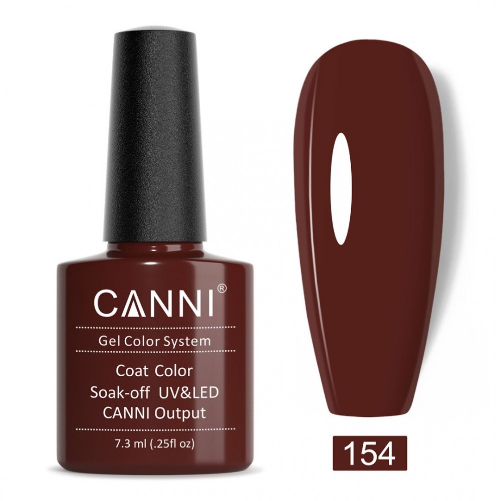 Canni Ημιμόνιμο Βερνίκι Νυχιών 154 ,7.3ml