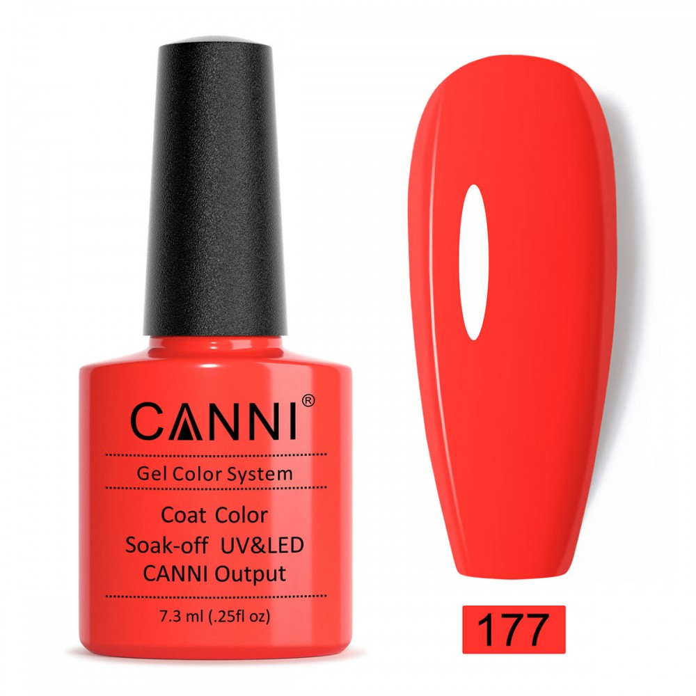 Canni Ημιμόνιμο Βερνίκι Νυχιών 177 ,7.3ml Canni Ημιμόνιμο Βερνίκι Νυχιών 177 ,7.3ml