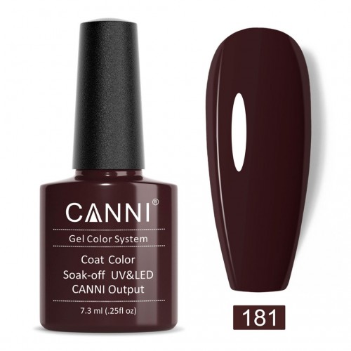 Canni Ημιμόνιμο Βερνίκι Νυχιών 181 ,7.3ml