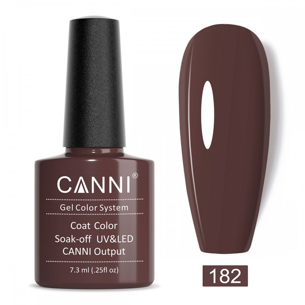 Canni Ημιμόνιμο Βερνίκι Νυχιών 182 ,7.3ml Canni Ημιμόνιμο Βερνίκι Νυχιών 182 ,7.3ml
