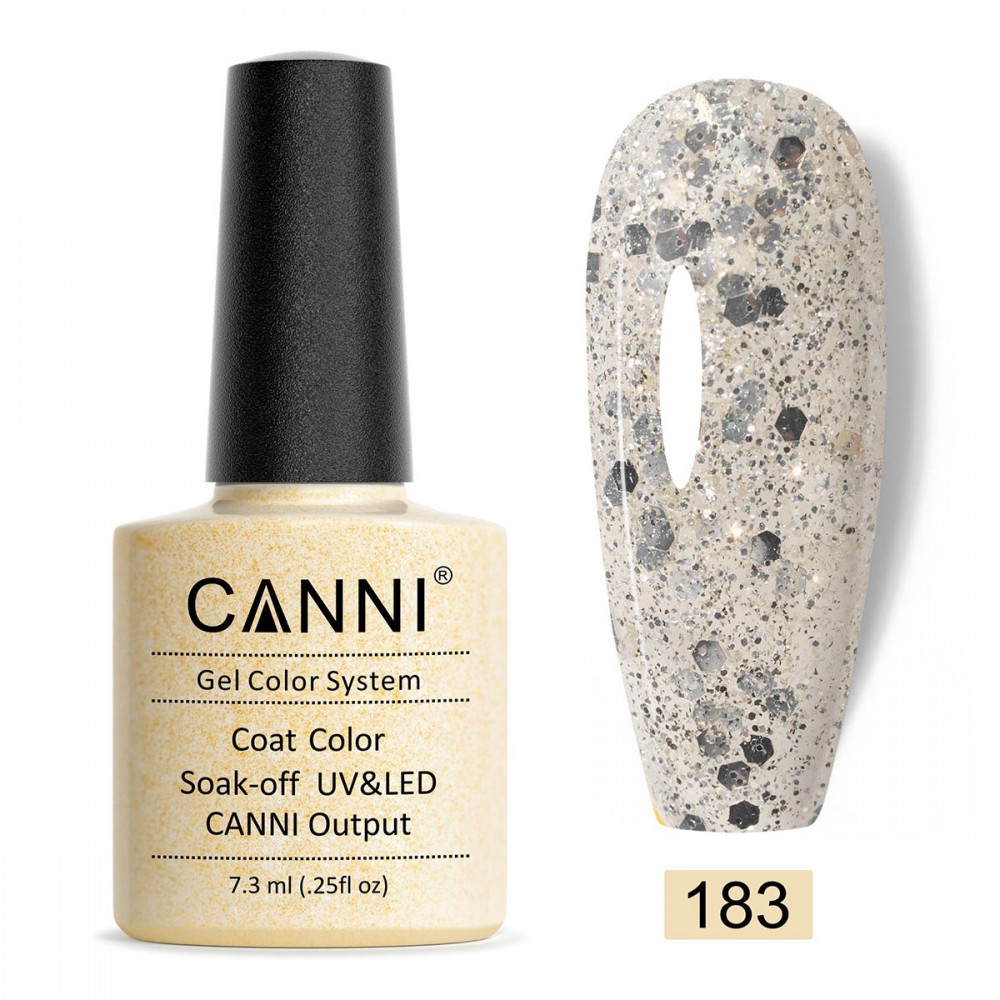 Canni Ημιμόνιμο Βερνίκι Νυχιών 183 ,7.3ml *