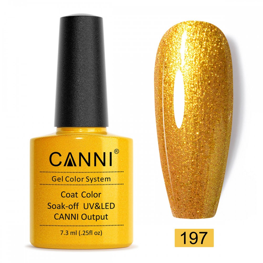 Canni Ημιμόνιμο Βερνίκι Νυχιών 197 ,7.3ml