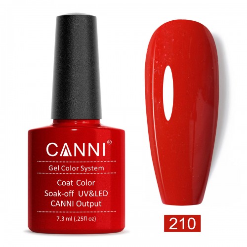 Canni Ημιμόνιμο Βερνίκι Νυχιών 210 ,7.3ml