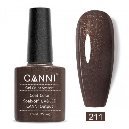 Canni Ημιμόνιμο Βερνίκι Νυχιών 211 ,7.3ml