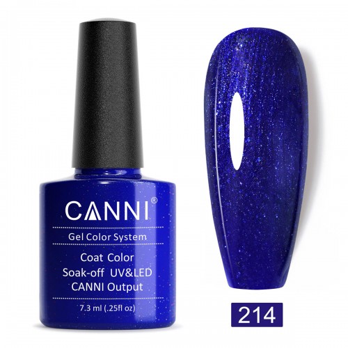 Canni Ημιμόνιμο Βερνίκι Νυχιών 214 ,7.3ml *