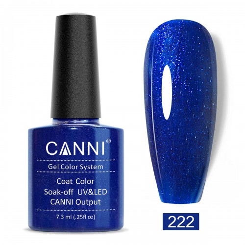 Canni Ημιμόνιμο Βερνίκι Νυχιών 222 ,7.3ml *