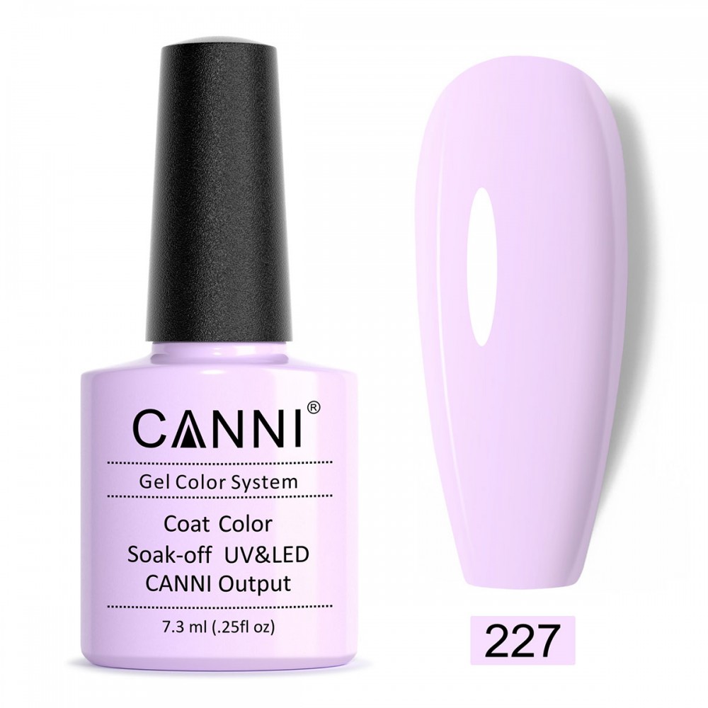 Canni Ημιμόνιμο Βερνίκι Νυχιών 227 ,7.3ml Canni Ημιμόνιμο Βερνίκι Νυχιών 227 ,7.3ml