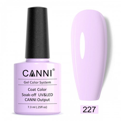 Canni Ημιμόνιμο Βερνίκι Νυχιών 227 ,7.3ml
