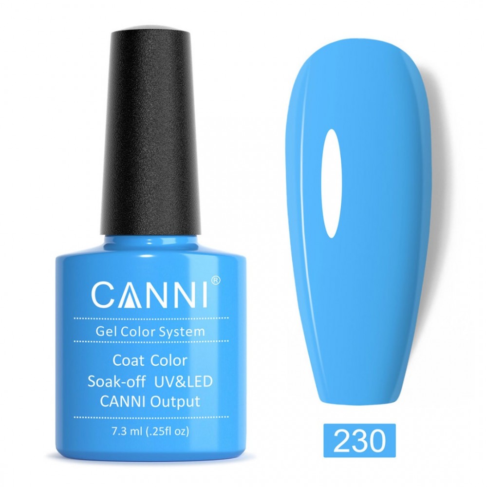 Canni Ημιμόνιμο Βερνίκι Νυχιών 230 ,7.3ml