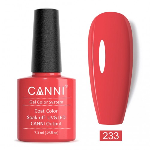 Canni Ημιμόνιμο Βερνίκι Νυχιών 233 ,7.3ml