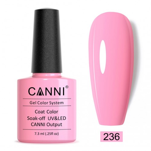Canni Ημιμόνιμο Βερνίκι Νυχιών 236 ,7.3ml *