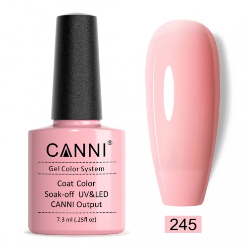 Canni Ημιμόνιμο Βερνίκι Νυχιών 245 ,7.3ml