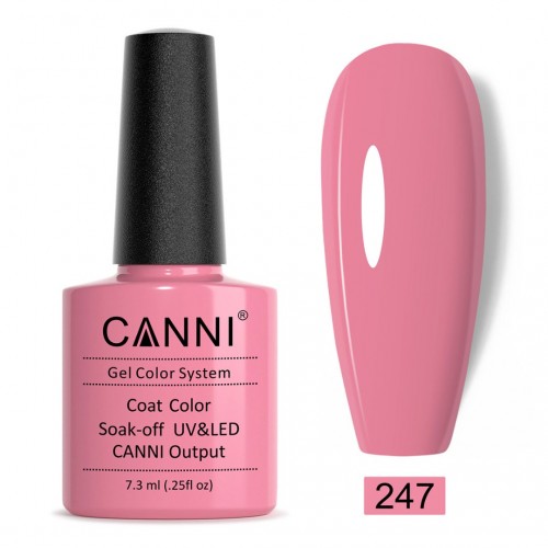 Canni Ημιμόνιμο Βερνίκι Νυχιών 247 ,7.3ml