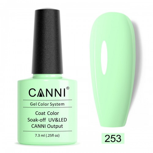 Canni Ημιμόνιμο Βερνίκι Νυχιών 253 ,7.3ml