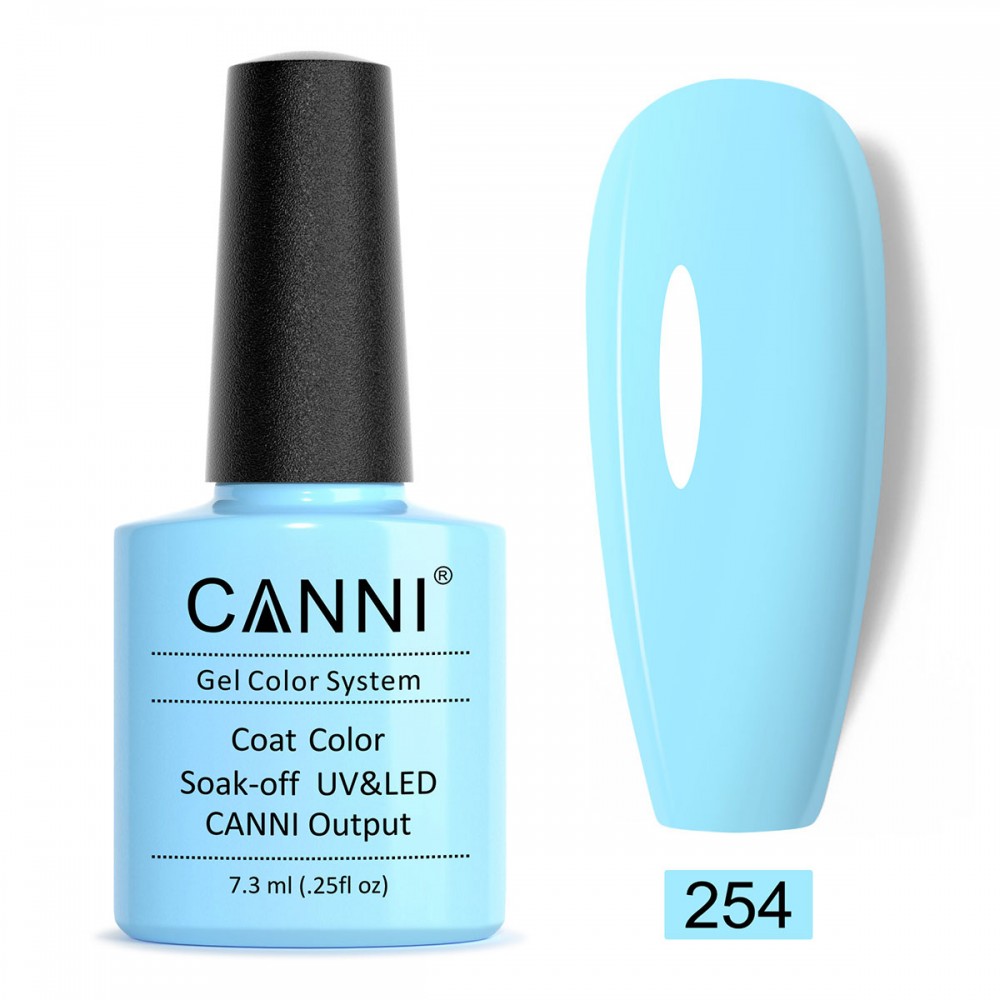 Canni Ημιμόνιμο Βερνίκι Νυχιών 254 ,7.3ml Canni Ημιμόνιμο Βερνίκι Νυχιών 254 ,7.3ml
