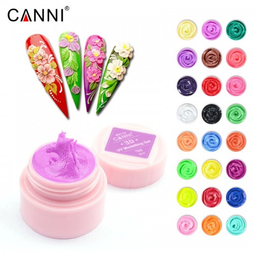 Canni Ημιμόνιμο Βερνίκι Νυχιών 3D Modeling Gel ,8ml * 768 *
