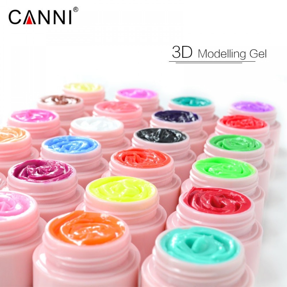 Canni Ημιμόνιμο Βερνίκι Νυχιών 3D Modeling Gel ,8ml Canni Ημιμόνιμο Βερνίκι Νυχιών 3D Modeling Gel ,8ml