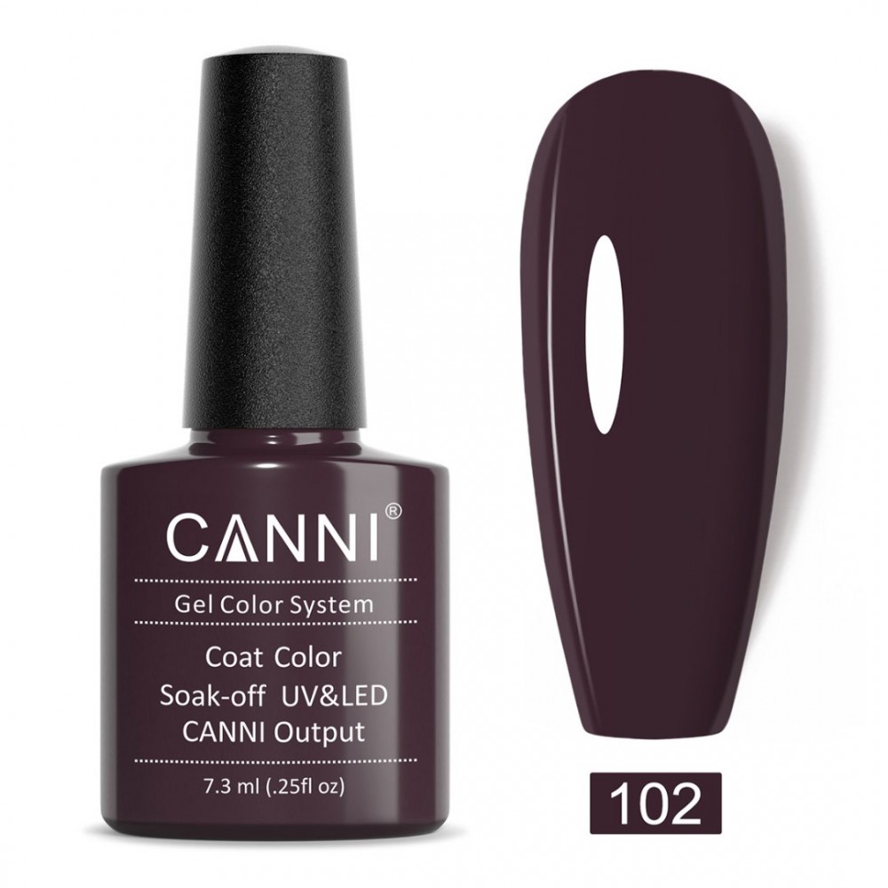 Canni Ημιμόνιμο Βερνίκι Νυχιών 102 ,7.3ml Canni Ημιμόνιμο Βερνίκι Νυχιών 102 ,7.3ml