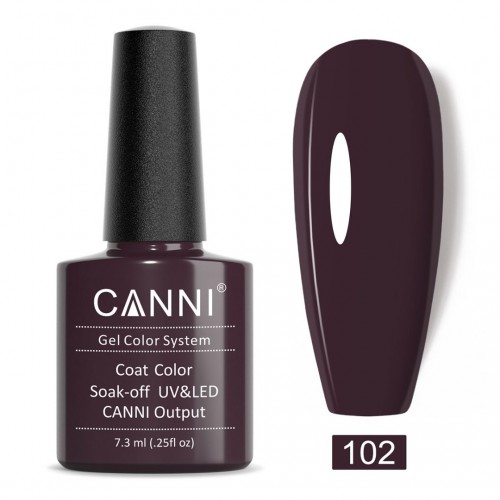 Canni Ημιμόνιμο Βερνίκι Νυχιών 102 ,7.3ml