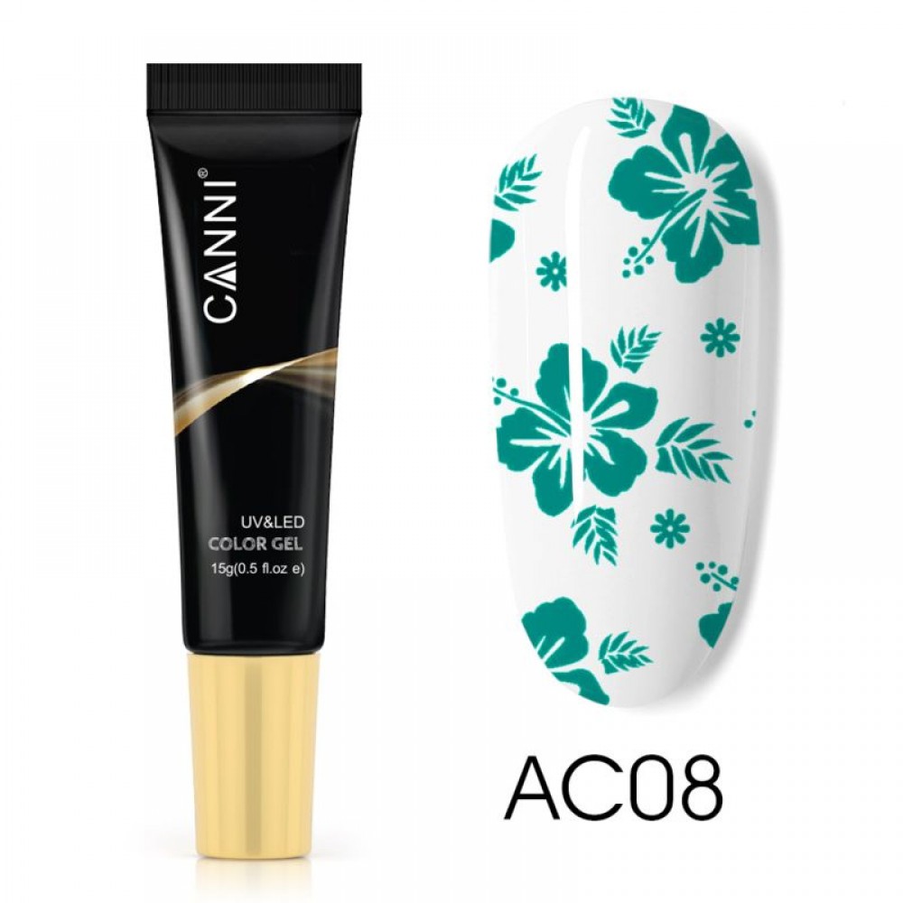 Canni Stamping Color Gel AC08, 15g *